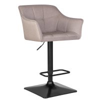 Стул барный DOBRIN RALF (светло-серый (LAR-106D-25))