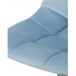 Стул барный DOBRIN TAILOR (пудрово-голубой велюр (MJ9-74))