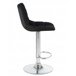 Стул барный DOBRIN TAILOR (черный велюр (MJ9-101))