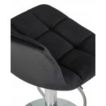 Стул барный DOBRIN TAILOR (черный велюр (MJ9-101))