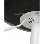 Стул барный DOBRIN TAILOR WHITE (пудрово-мятный велюр (MJ9-87))