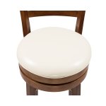 Стул барный DOBRIN WILLIAM BAR (шоколад, кремовый)