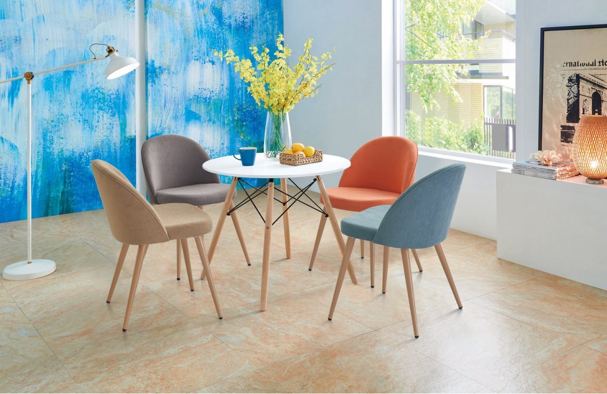 Стол DT-902 белый d80