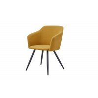 Стул DC-1727-2 желтый PK598B-4/черный