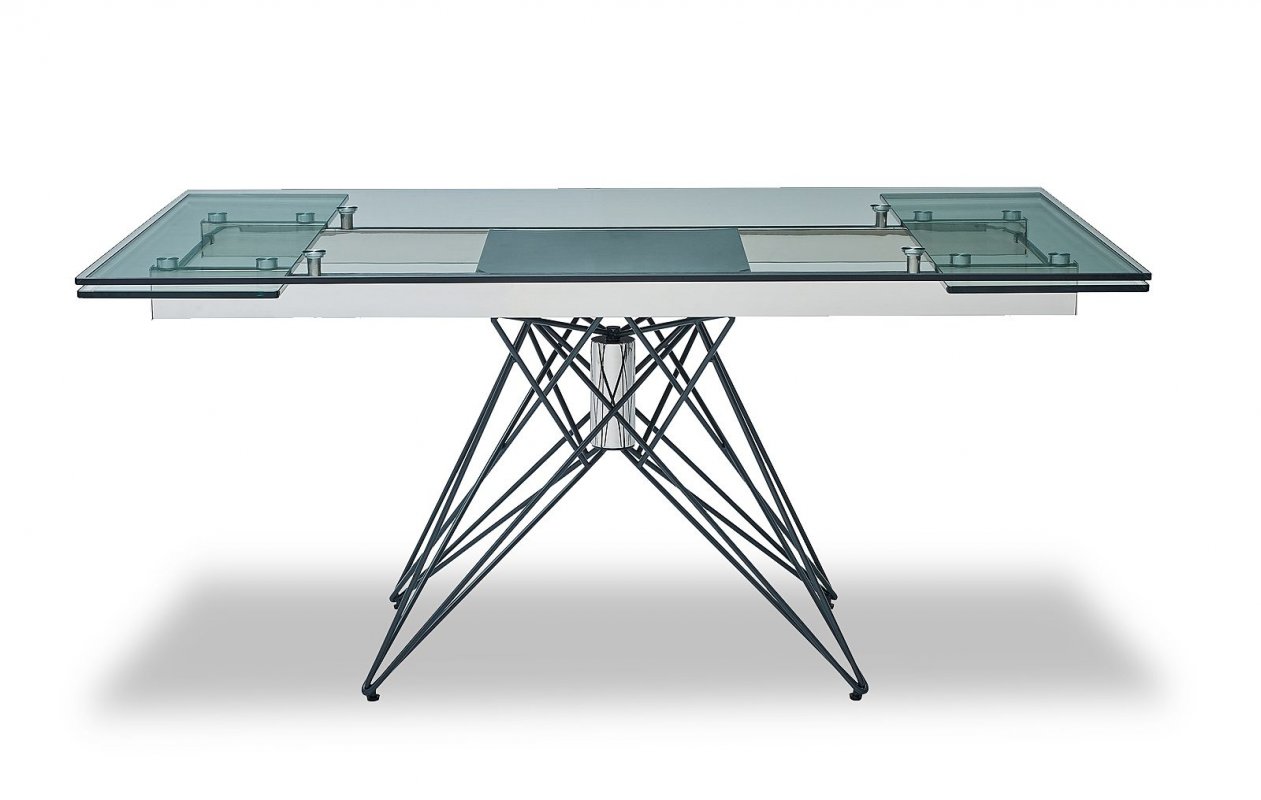 Стол T 041 (160-220) стекло