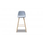 Стул барный 350B голубой  TD3052-4/дерево