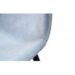 Стул барный 350B голубой  TD3052-4/черный