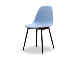 Стул DC-350 голубой/черный