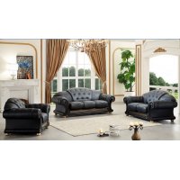 Диван Versace (2-х местный) черный