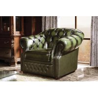 Кресло B-128  цвет зеленый