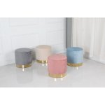 Пуф FS-002-40 пепельно розовый (23)