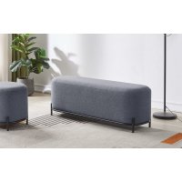 Пуф SOFA 03-40120 серый HE512-11 Пуф SOFA 03-40120 серый HE512-11