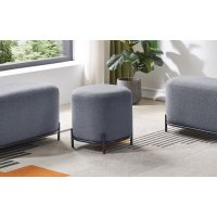 Пуф SOFA 03-4040 серый HE512-11