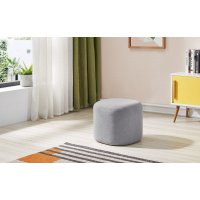 Пуф SOFA 03-4040S светло-серый HE512-10