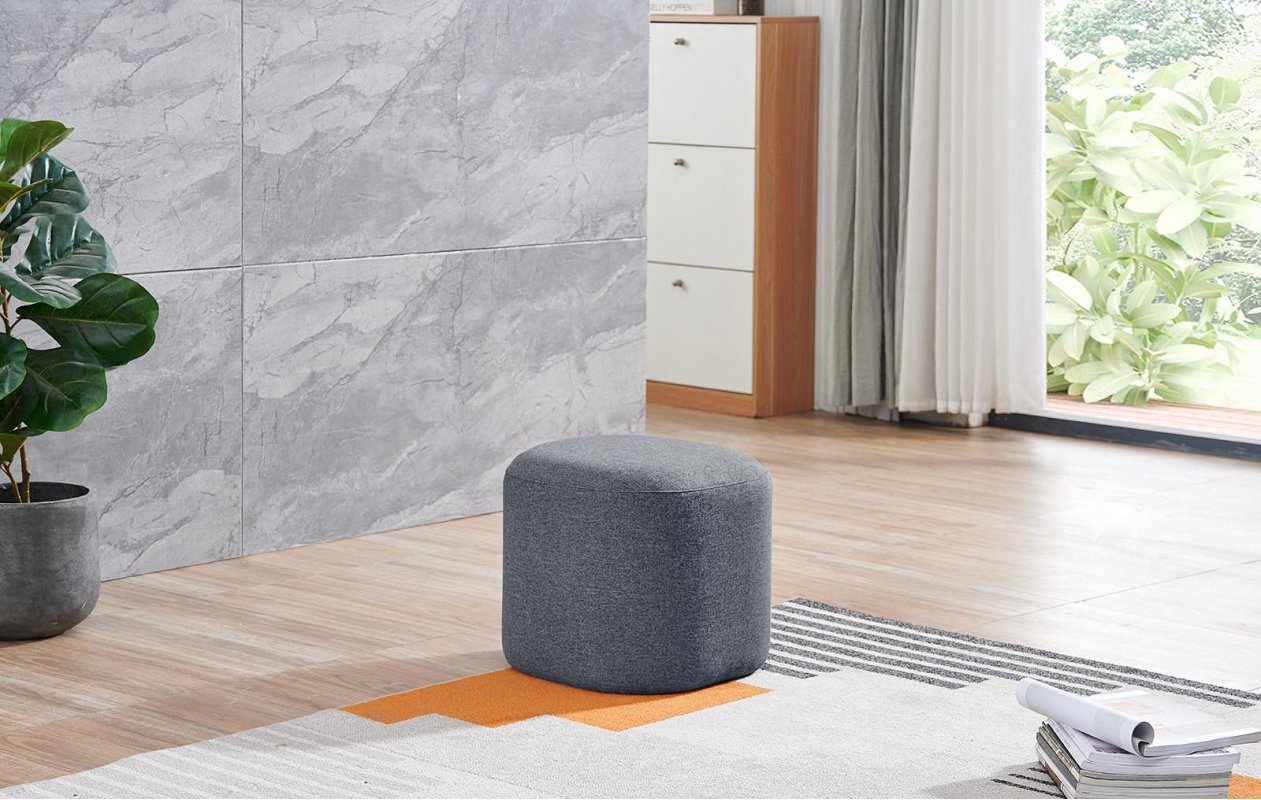 Пуф SOFA 03-4040S серый HE512-11