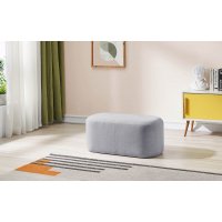 Пуф SOFA 03-4080S светло-серый HE512-10