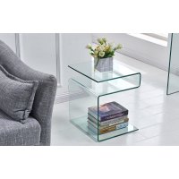 Стол журнальный F-C601 прозрачный