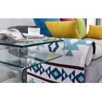 Стол журнальный F-C601 прозрачный