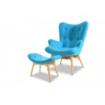 Банкетка DС-917F голубой