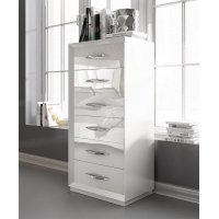 Комод вертикальный FRANCO CARMEN 1028 белый