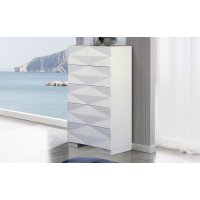 Комод вертикальный S-153 белый