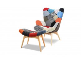 Кресло DС-917(P) лоскутный микс