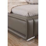 Кровать 1397 (160х200) серый