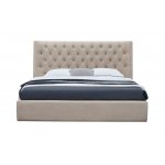 Кровать GC1726 (160-200) бежевый FA272-01с ящиком для белья