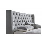 Кровать GC1726 (160-200) серый FA905-31