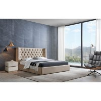 Кровать GC1726 (180-200) бежевый FA272-01