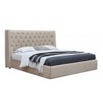 Кровать GC1726 (180-200) бежевый FA272-01 с ящиком для белья