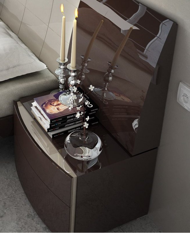 Тумба прикроватная FENICIA  А3002  BARCELONA шоколад