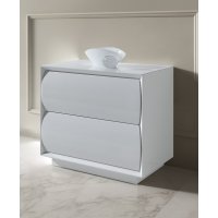 Тумба прикроватная M-131 белый