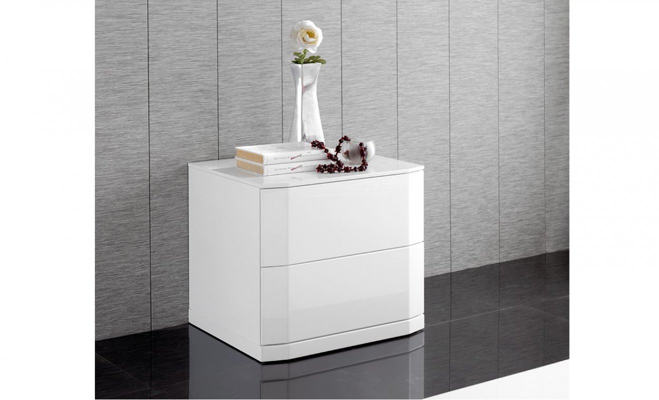 Тумба прикроватная М-102 белая