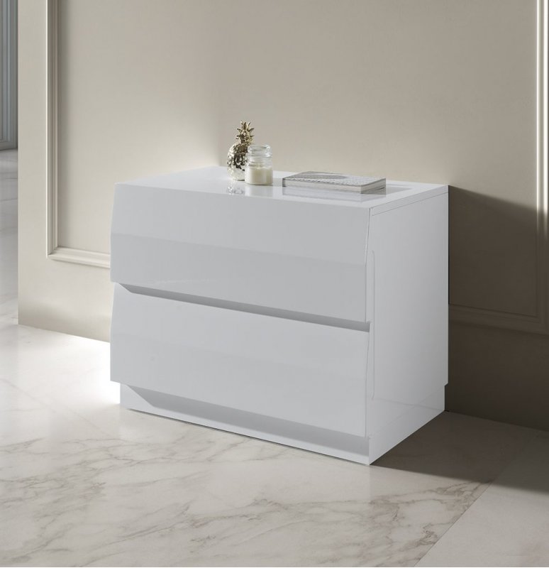 Тумба прикроватная М-152 белая