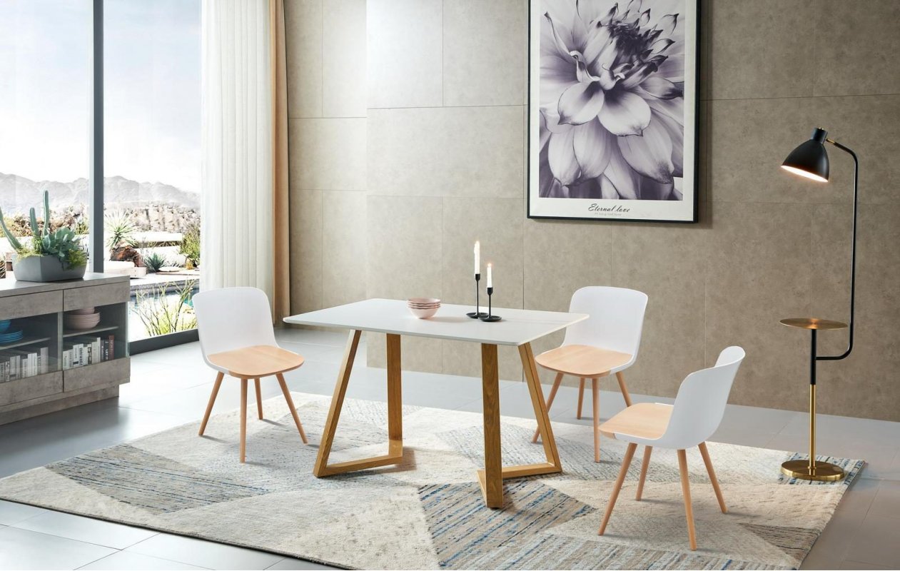 Стол B-019 белый