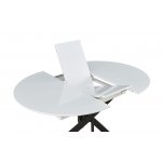 Стол B2303-1 белый лак/черный