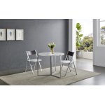 Стол B2389 D90  белый