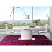 Стол DT-01 180(220) белый