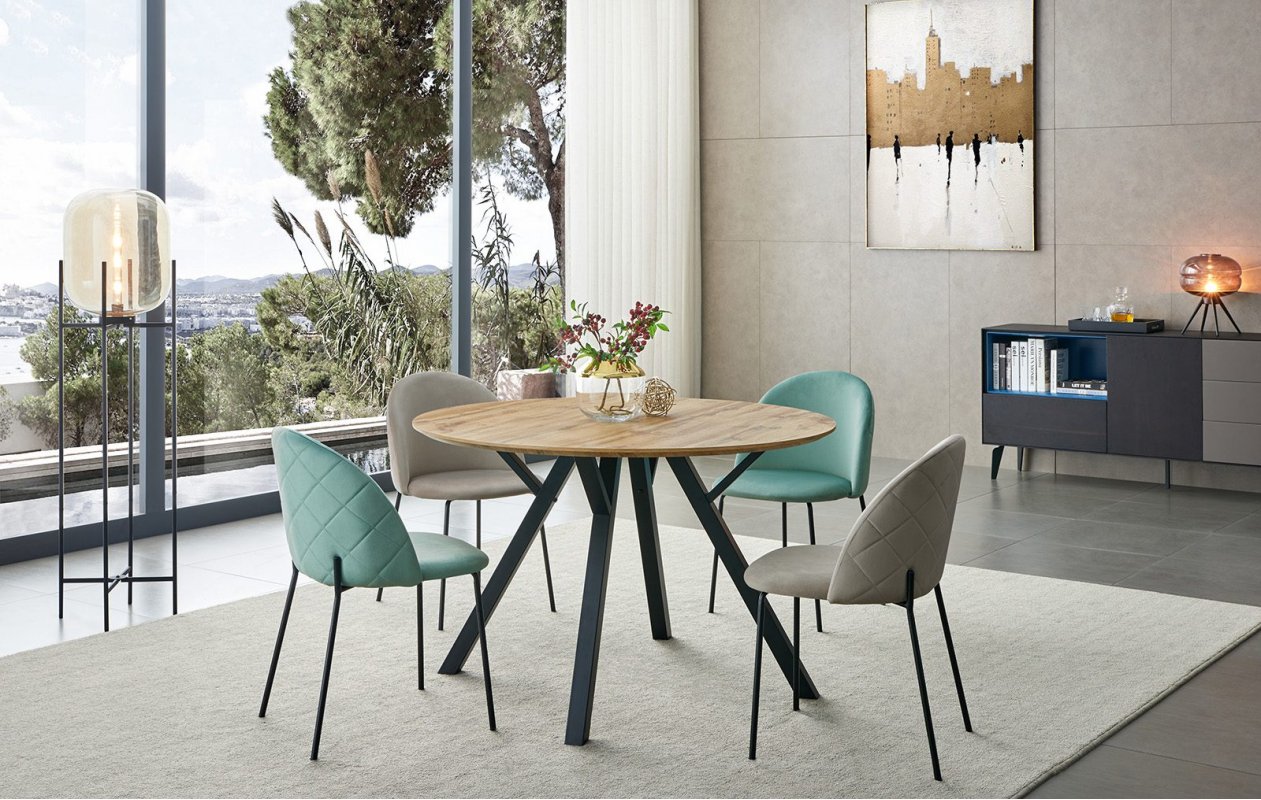 Стол DT-938 (d120) дерево#77014