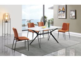 Стол MARBELLA FSD1943 белый мрамор FV2666