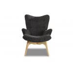 Кресло DС-917 цвет графит HE 492-10  ноги ясень-01