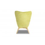 Кресло DС-917 цвет оливковый YR2214-12  ноги ясень-01