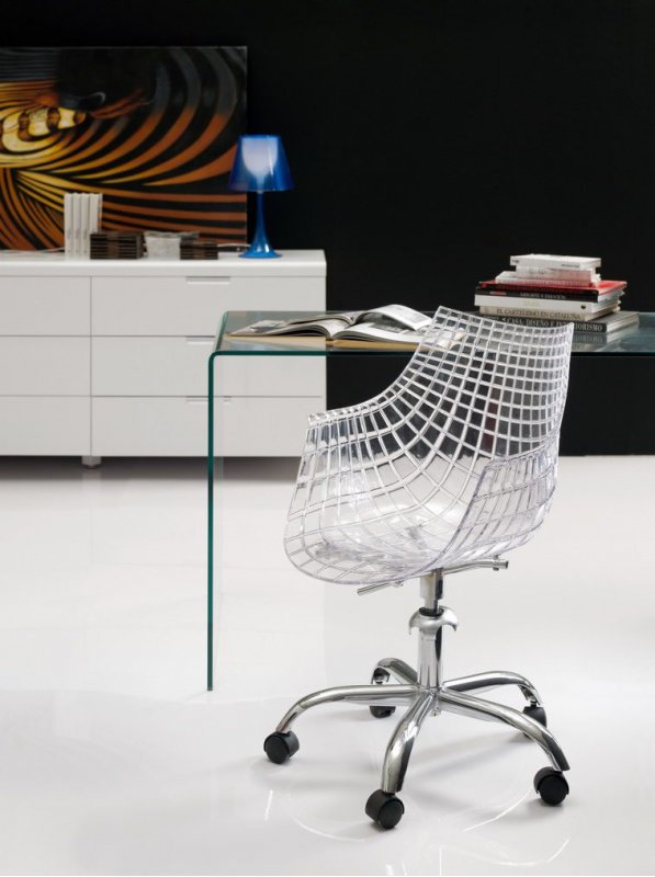Кресло PC-107 прозрачный
