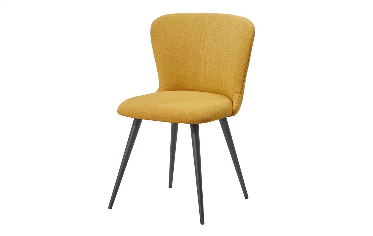 Стул 9-163A  желтый LFYF-28/черный