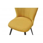 Стул 9-163A  желтый LFYF-28/черный