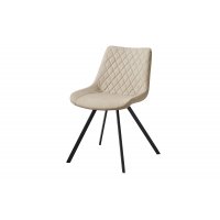 Стул C-931 белый PU FENGMA 16/матовый черный