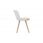 Стул DС-S097A белый/бук