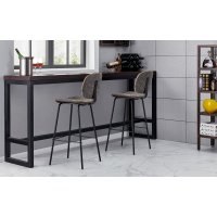 Стул барный CQ-5397 серый 2089