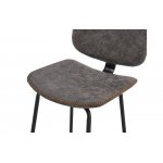 Стул барный CQ-5397 серый 2089